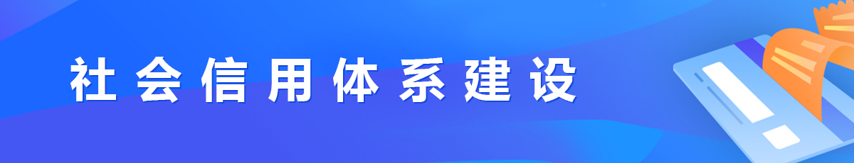 社会信用体系建设